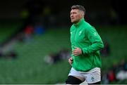 24 February 2024; Peter O’Mahony of Ireland before the Guinness Six Nations Rugby Championship match between Ireland and Wales at Aviva Stadium in Dublin. Photo by Ramsey Cardy/Sportsfile