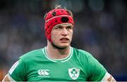 24 February 2024; Josh van der Flier of Ireland during the Guinness Six Nations Rugby Championship match between Ireland and Wales at the Aviva Stadium in Dublin. Photo by Seb Daly/Sportsfile