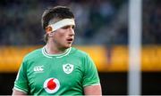 24 February 2024; Joe McCarthy of Ireland during the Guinness Six Nations Rugby Championship match between Ireland and Wales at the Aviva Stadium in Dublin. Photo by Seb Daly/Sportsfile