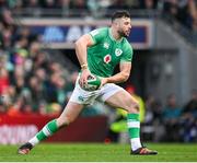 24 February 2024; Robbie Henshaw of Ireland during the Guinness Six Nations Rugby Championship match between Ireland and Wales at the Aviva Stadium in Dublin. Photo by Seb Daly/Sportsfile