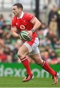 24 February 2024; George North of Wales during the Guinness Six Nations Rugby Championship match between Ireland and Wales at Aviva Stadium in Dublin. Photo by Sam Barnes/Sportsfile