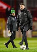 23 February 2024; Shamrock Rovers sporting director Stephen McPhail before the SSE Airtricity Men's Premier Division match between Shelbourne and Shamrock Rovers at Tolka Park in Dublin. Photo by Stephen McCarthy/Sportsfile