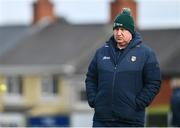 25 February 2024; Antrim manager Darren Gleeson before the Allianz Hurling League Division 1 Group B match between Antrim and Galway at Corrigan Park in Belfast. Photo by Tyler Miller/Sportsfile