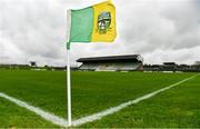 25 February 2024; A general view of a side line flag before the Allianz Football League Division 2 match between Meath and Kildare at Páirc Tailteann in Navan, Meath. Photo by Sam Barnes/Sportsfile