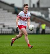 25 February 2024; Shane McGuigan of Derry during the Allianz Football League Division 1 match between Galway and Derry at Pearse Stadium in Galway. Photo by Ray Ryan/Sportsfile