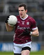 25 February 2024; Cein D'Arcy of Galway during the Allianz Football League Division 1 match between Galway and Derry at Pearse Stadium in Galway. Photo by Ray Ryan/Sportsfile