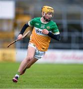 25 February 2024; Dan Bourke of Offaly during the Allianz Hurling League Division 1 Group A match between Kilkenny and Offaly at UPMC Nowlan Park in Kilkenny. Photo by Ray McManus/Sportsfile