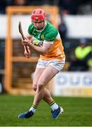 25 February 2024; Eoghan Cahill of Offaly during the Allianz Hurling League Division 1 Group A match between Kilkenny and Offaly at UPMC Nowlan Park in Kilkenny. Photo by Ray McManus/Sportsfile