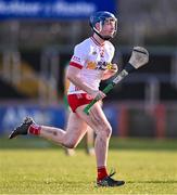 24 February 2024; Joe McToal of Tyrone during the Allianz Hurling League Division 2 Group B match between Tyrone and Donegal at O'Neills Healy Park in Omagh, Tyrone. Photo by Ben McShane/Sportsfile