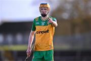 24 February 2024; Liam McKinney of Donegal during the Allianz Hurling League Division 2 Group B match between Tyrone and Donegal at O'Neills Healy Park in Omagh, Tyrone. Photo by Ben McShane/Sportsfile