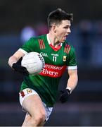 24 February 2024; Fergal Boland of Mayo during the Allianz Football League Division 1 match between Tyrone and Mayo at O'Neills Healy Park in Omagh, Tyrone. Photo by Ben McShane/Sportsfile