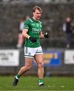 25 February 2024; Ultan Kelm of Fermanagh during the Allianz Football League Division 2 match between Fermanagh and Cork at St Joseph’s Park in Ederney, Fermanagh. Photo by Ben McShane/Sportsfile