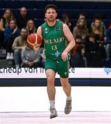 25 February 2024; Jordan Blount of Ireland during the FIBA Basketball World Cup 2027 European Pre-Qualifiers first round match between Ireland and Switzerland at the National Basketball Arena in Tallaght, Dublin. Photo by David Fitzgerald/Sportsfile