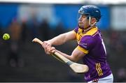 25 February 2024; Jack Doran of Wexford during the Allianz Hurling League Division 1 Group A match between Wexford and Clare at Chadwicks Wexford Park in Wexford. Photo by Seb Daly/Sportsfile