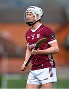 25 February 2024; Darren Morrissey of Galway during the Allianz Hurling League Division 1 Group B match between Antrim and Galway at Corrigan Park in Belfast. Photo by Tyler Miller/Sportsfile