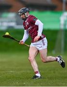 25 February 2024; Jamie Ryan of Galway during the Allianz Hurling League Division 1 Group B match between Antrim and Galway at Corrigan Park in Belfast. Photo by Tyler Miller/Sportsfile
