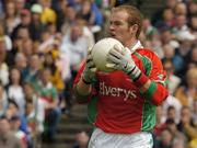 18 July 2004; Fintan Ruddy, Mayo goalkeeper. Bank of Ireland Connacht Senior Football Championship Final, Mayo v Roscommon, McHale Park, Castlebar, Co. Mayo. Picture credit; Pat Murphy / SPORTSFILE