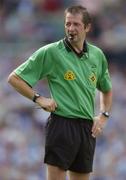 18 July 2004; Syl Doyle, Referee. Leinster Minor Football Championship Final, Laois v Kildare, Croke Park, Dublin. Picture credit; Ray McManus / SPORTSFILE