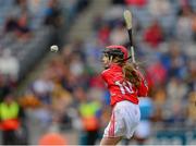 8 September 2013; Ciara Murphy, from St. Olaf's N.S. Dundrum, Co. Dublin, representing Cork. INTO/RESPECT Exhibition GoGames during the GAA Hurling All-Ireland Senior Championship Final between Cork and Clare, Croke Park, Dublin. Photo by Sportsfile
