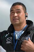 10 September 2013; Connacht head coach Pat Lam during a press briefing ahead of their Celtic League 2013/14, Round 2, game against Cardiff Blues on Friday. Connacht Rugby Press Briefing, The Sportsground, Galway. Picture credit: Diarmuid Greene / SPORTSFILE