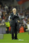 8 October 2010; Republic of Ireland manager Giovanni Trapattoni during the first half. EURO 2012 Championship Qualifier, Group B, Republic of Ireland v Russia, Aviva Stadium, Lansdowne Road, Dublin. Picture credit: Brian Lawless / SPORTSFILE