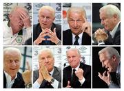 11 September 2013; A composite image of Giovanni Trapattoni during his career as Republic of Ireland manager. Picture credit: SPORTSFILE