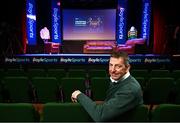 28 February 2024; Trainer Gavin Cromwell during the BoyleSports Cheltenham Preview Night in aid of SVP at the Bardic Theatre in Donaghmore, Tyrone. Photo by Ramsey Cardy/Sportsfile