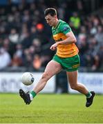 25 February 2024; Michael Langan of Donegal during the Allianz Football League Division 2 match between Armagh and Donegal at BOX-IT Athletic Grounds in Armagh. Photo by Brendan Moran/Sportsfile