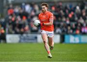 25 February 2024; Jason Duffy of Armagh during the Allianz Football League Division 2 match between Armagh and Donegal at BOX-IT Athletic Grounds in Armagh. Photo by Brendan Moran/Sportsfile