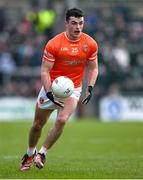 25 February 2024; Conor O'Neill of Armagh during the Allianz Football League Division 2 match between Armagh and Donegal at BOX-IT Athletic Grounds in Armagh. Photo by Brendan Moran/Sportsfile