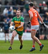 25 February 2024; Stephen McMenamin of Donegal during the Allianz Football League Division 2 match between Armagh and Donegal at BOX-IT Athletic Grounds in Armagh. Photo by Brendan Moran/Sportsfile