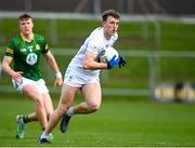 25 February 2024; Darragh Kirwan of Kildare in action against Cian McBride of Meath during the Allianz Football League Division 2 match between Meath and Kildare at Páirc Tailteann in Navan, Meath. Photo by Sam Barnes/Sportsfile
