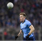 24 February 2024; Seán Bugler of Dublin during the Allianz Football League Division 1 match between Dublin and Kerry at Croke Park in Dublin. Photo by Shauna Clinton/Sportsfile