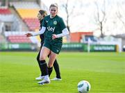 26 February 2024; Erin McLaughlin during a Republic of Ireland women training session at Tallaght Stadium in Dublin. Photo by Tyler Miller/Sportsfile