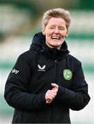 26 February 2024; Manager Eileen Gleeson during a Republic of Ireland women training session at Tallaght Stadium in Dublin. Photo by Tyler Miller/Sportsfile