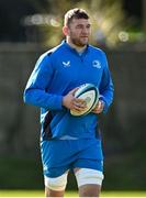 26 February 2024; Ross Molony during a Leinster rugby squad training session at UCD in Dublin. Photo by Piaras Ó Mídheach/Sportsfile
