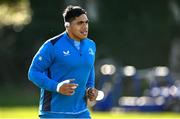 26 February 2024; Michael Ala'alatoa during a Leinster rugby squad training session at UCD in Dublin. Photo by Piaras Ó Mídheach/Sportsfile