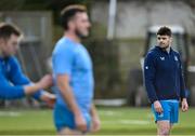 26 February 2024; Harry Byrne during a Leinster rugby squad training session at UCD in Dublin. Photo by Piaras Ó Mídheach/Sportsfile