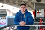 26 February 2024; Nick Timoney during a Ulster rugby media conference at Kingspan Stadium in Belfast. Photo by John Dickson/Sportsfile