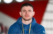 26 February 2024; Nick Timoney during a Ulster rugby media conference at Kingspan Stadium in Belfast. Photo by John Dickson/Sportsfile