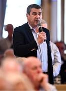 24 February 2024; Offaly GAA chairman Michael Duignan during the GAA Congress at Canal Court Hotel in Newry, Down. Photo by Piaras Ó Mídheach/Sportsfile