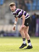 27 February 2024; Andrew Smyth of Terenure College during the Bank of Ireland Leinster Schools Junior Cup quarter-final match between Terenure College and Temple Carrig School at Energia Park in Dublin. Photo by Piaras Ó Mídheach/Sportsfile
