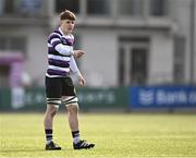 27 February 2024; Senan Gavin of Terenure College  during the Bank of Ireland Leinster Schools Junior Cup quarter-final match between Terenure College and Temple Carrig School at Energia Park in Dublin. Photo by Piaras Ó Mídheach/Sportsfile