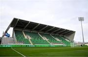 27 February 2024; A general view before the international women's friendly match between Republic of Ireland and Wales at Tallaght Stadium in Dublin. Photo by David Fitzgerald/Sportsfile