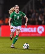 27 February 2024; Megan Connolly of Republic of Ireland during the international women's friendly match between Republic of Ireland and Wales at Tallaght Stadium in Dublin. Photo by David Fitzgerald/Sportsfile