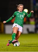 27 February 2024; Heather Payne of Republic of Ireland during the international women's friendly match between Republic of Ireland and Wales at Tallaght Stadium in Dublin. Photo by Tyler Miller/Sportsfile