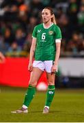 27 February 2024; Megan Connolly of Republic of Ireland during the international women's friendly match between Republic of Ireland and Wales at Tallaght Stadium in Dublin. Photo by Tyler Miller/Sportsfile