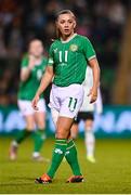 27 February 2024; Katie McCabe of Republic of Ireland during the international women's friendly match between Republic of Ireland and Wales at Tallaght Stadium in Dublin. Photo by Tyler Miller/Sportsfile
