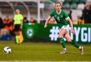 27 February 2024; Megan Connolly of Republic of Ireland during the international women's friendly match between Republic of Ireland and Wales at Tallaght Stadium in Dublin. Photo by Tyler Miller/Sportsfile