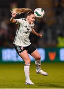 27 February 2024; Lily Woodham of Wales during the international women's friendly match between Republic of Ireland and Wales at Tallaght Stadium in Dublin. Photo by Tyler Miller/Sportsfile
